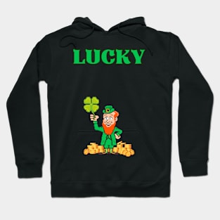 Lucky Leprechaun Saint Patrick's Day Hoodie